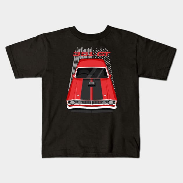 Ford Falcon XY GTHO Phase 3 - Red Kids T-Shirt by V8social